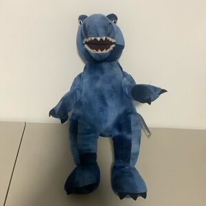 Build A Bear Workshop BAB Blue T-Rex Dinosaur Plush  Stuffed Animal
